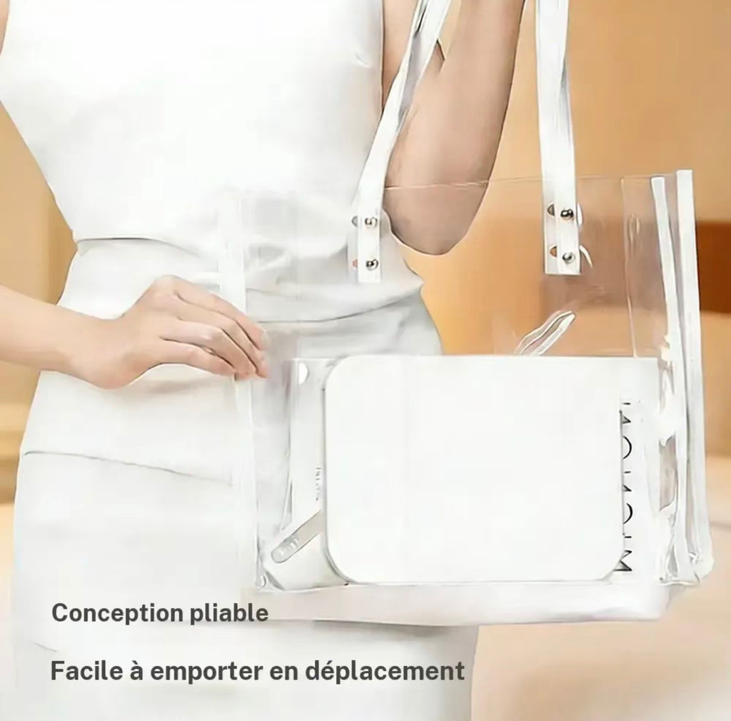 HALO Studio — Large rechargeable LED makeup mirror, 3 lights